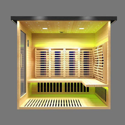 Luminar 5 Person Outdoor Infrared Sauna