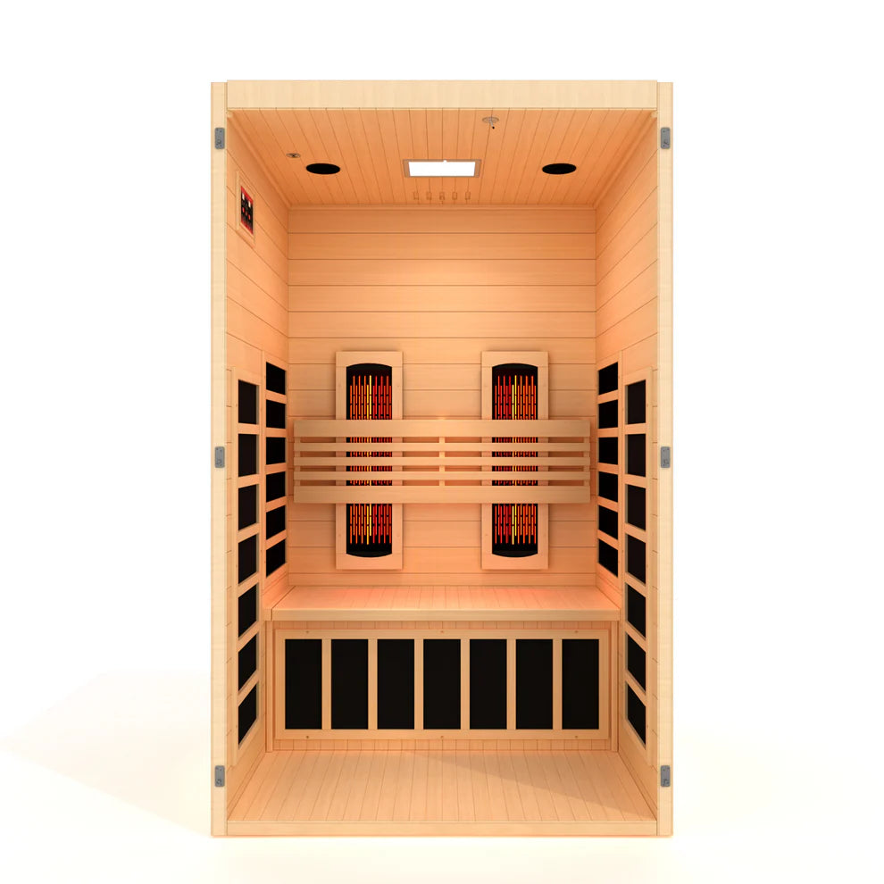 Dynamic Serena 2 Person Full Spectrum Near Zero EMF Infrared Sauna (2026)