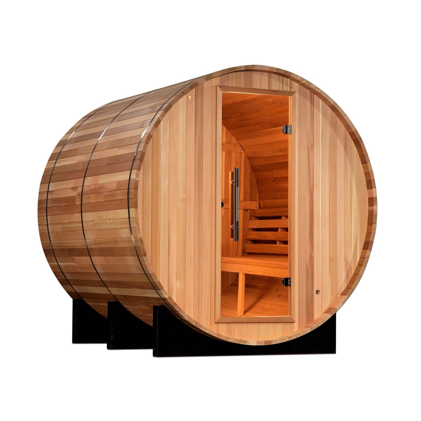 Golden Designs Arosa 4 Person Barrel Sauna