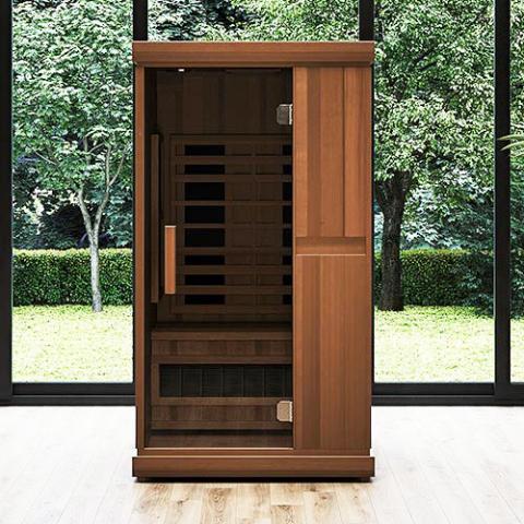 Finnmark Designs FD-1 Full Spectrum Infrared Sauna Exterior - Straight On