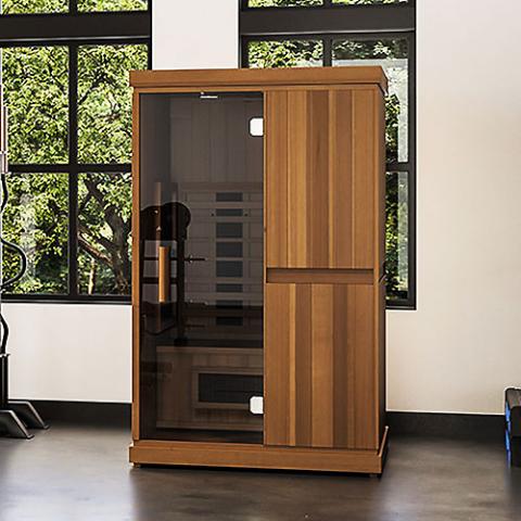 Finnmark Designs FD-2 Full Spectrum Infrared Sauna in Gym