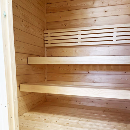 SaunaLife G2 4-Person Traditional Outdoor Sauna