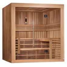 Load image into Gallery viewer, Golden Designs Osla 4-6 Person Traditional Sauna