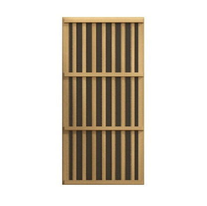 PureTech near zero EMF carbon far infrared heating panel in a Maxxus sauna