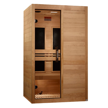 Maxxus S-Line 2-Person Low EMF Far Infrared Sauna