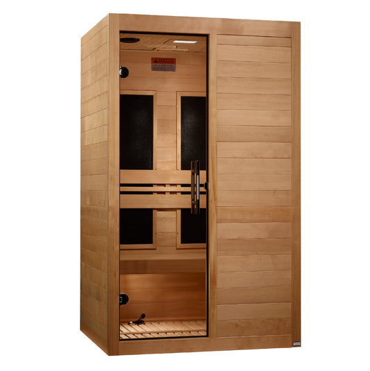 Maxxus S-Line Elite 2-Person Ultra Low EMF Far Infrared Sauna