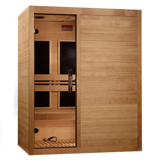 Maxxus S-Line Elite 3-Person Ultra Low EMF Far Infrared Sauna