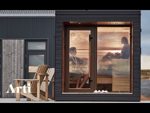 Auroom Arti Outdoor Luxury Sauna Video