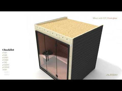 Mira L Outdoor Traditional Luxury Sauna