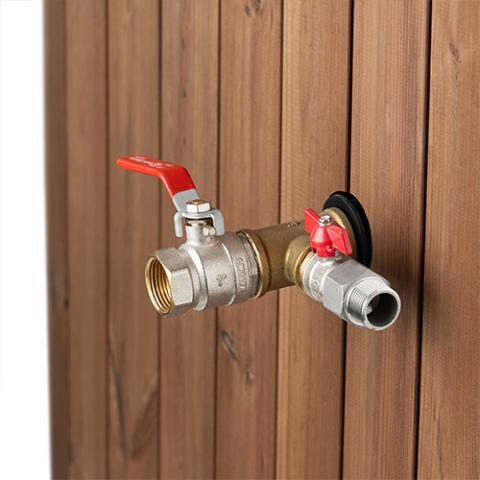 SaunaLife S1 drain valve