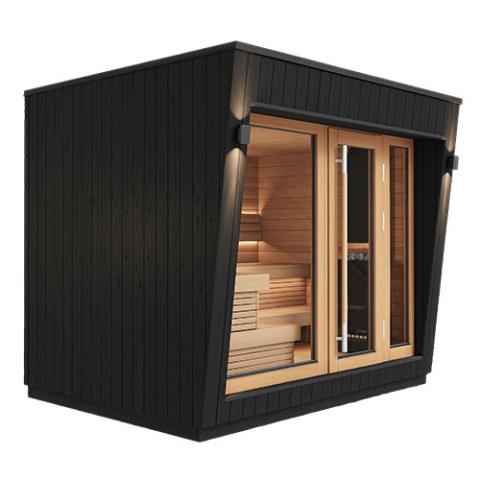 Saunum Air Cube Space Outdoor Cabin Sauna