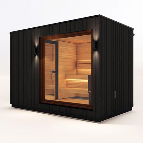 Saunum AirCube Double on White Background