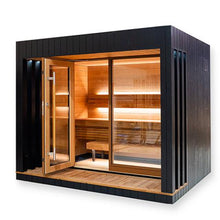 Load image into Gallery viewer, Saunum AirCube 3 Outdoor Sauna on white background