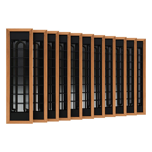 Finnmark Spectrum Plus 5' x 5' Infrared Heater Panel Kit SP5X5