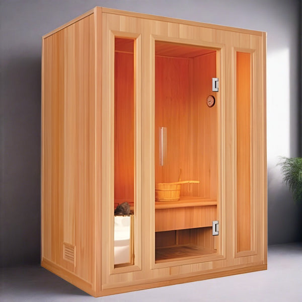 SunRay Southport Traditional 3 Person Indoor Sauna HL300SN