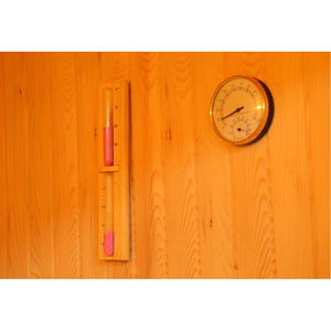 HL400SN Tiburon 4 Person Traditional Sauna Thermometer