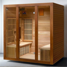 Load image into Gallery viewer, SunRay Saunas HL400KS Roslyn 4 Person Indoor Infrared Sauna