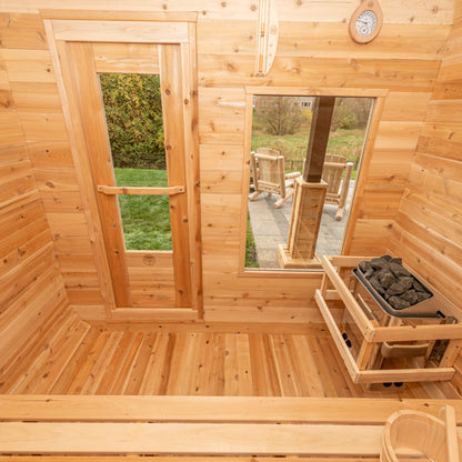 Dundalk Leisurecraft Luna Traditional Outdoor Sauna
