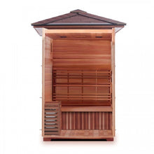 Load image into Gallery viewer, SunRay Saunas Bristow 2 Person Outdoor Traditional Sauna - Interior