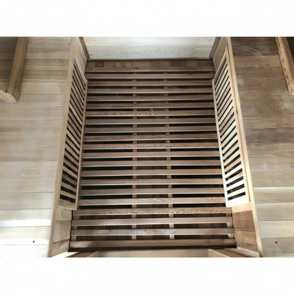 Floor of SunRay Saunas Roslyn Infrared Sauna