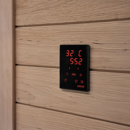Harvia Xenio CX170 Digital Electric Sauna Control  on wall