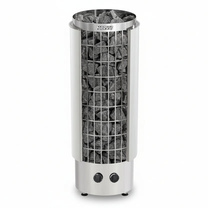 Harvia Cilindro Electric Sauna Heater with Built in Controls