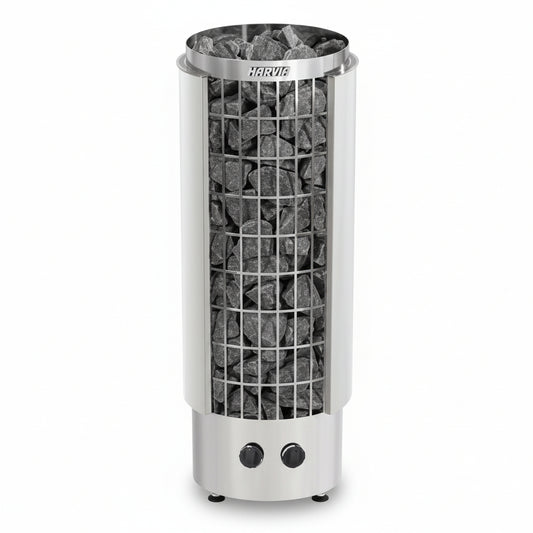Harvia Cilindro Electric Sauna Heater with Built in Controls