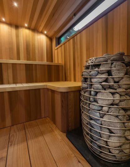 Huum Hive Mini Electric Sauna Heater Installed