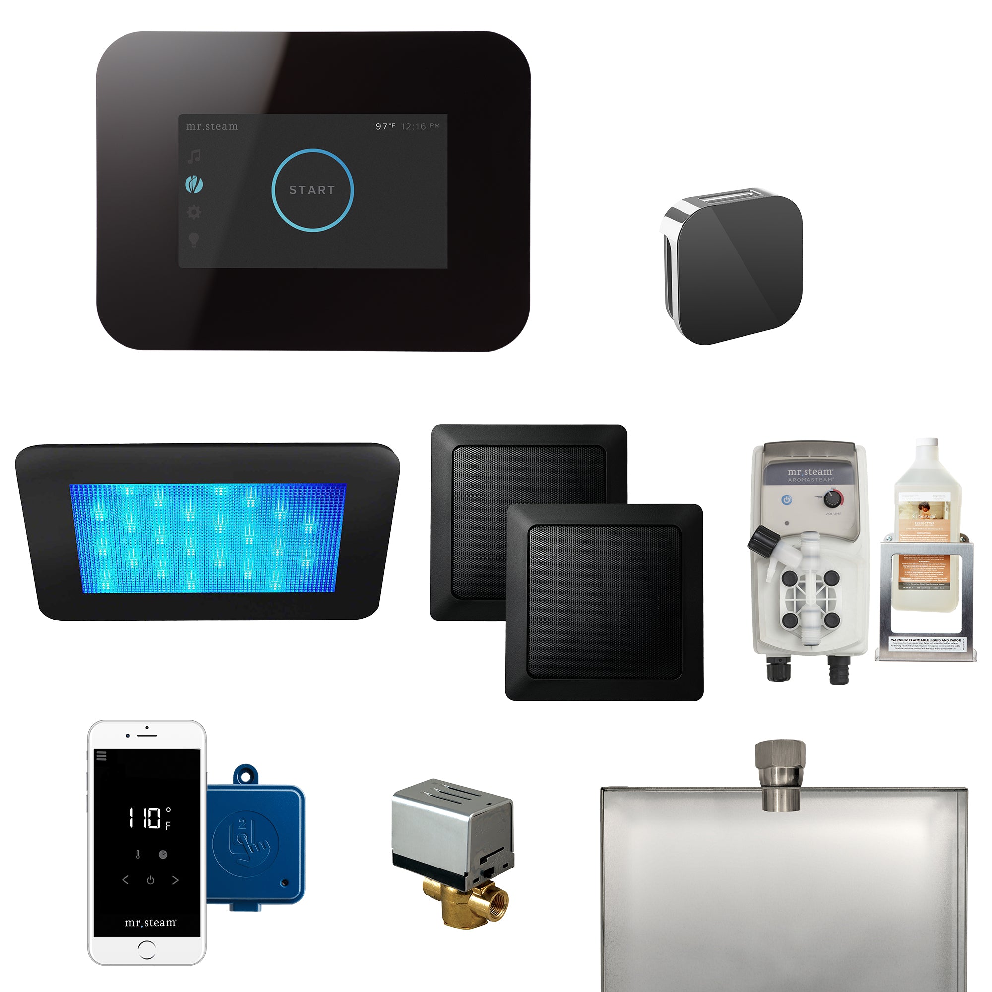 Steam Generator Controller Mr. Steam iDream® Steam Generator Control Bundle - Sun Valley Saunas