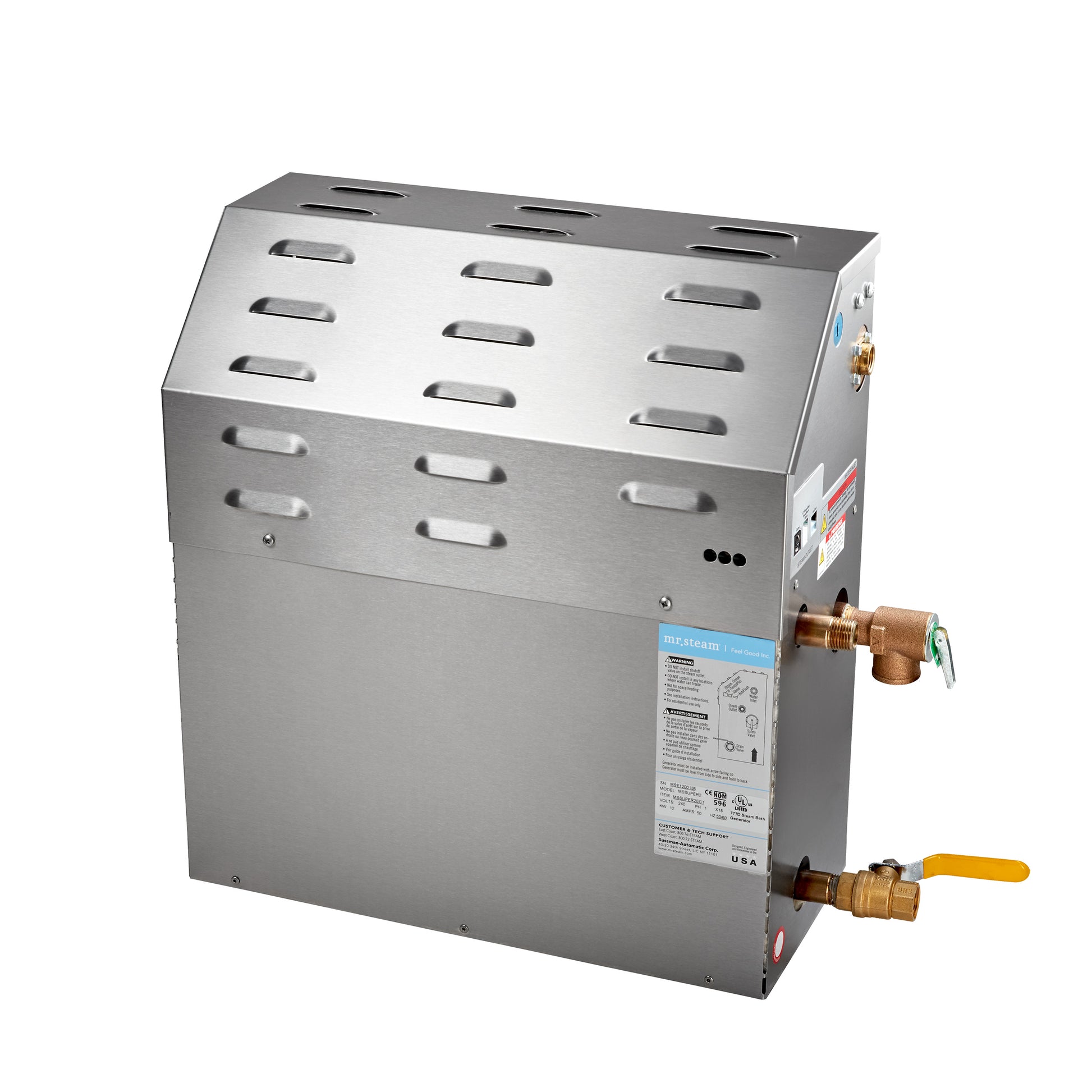 Mr Steam eSeries 10kW Steam Bath Generator at 240V MSSUPER1E