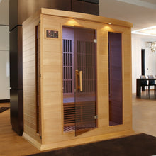 Load image into Gallery viewer, Maxxus 3 Person Low EMF FAR Infrared Sauna MX-K306-01