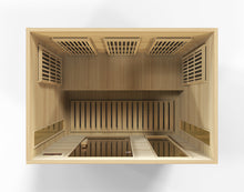 Load image into Gallery viewer, Maxxus 3 Person Low EMF FAR Infrared Sauna MX-K306-01 Top View