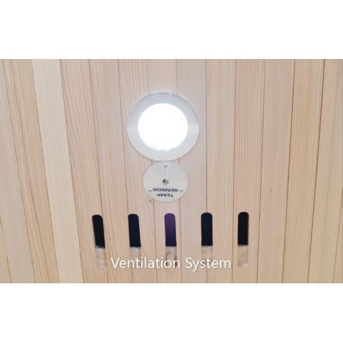 SunRay Grandby 3-Person Outdoor Far Infrared Sauna