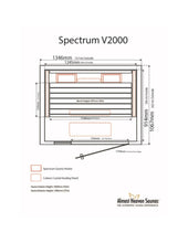 Load image into Gallery viewer, Almost Heaven Saunas Spectrum 2 Person Full Spectrum Infrared Sauna