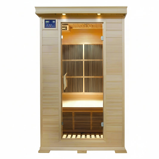 SunRay Evansport 2-Person FAR Infrared Sauna HL200K2