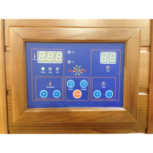 SunRay Evansport 2-Person FAR Infrared Sauna HL200K2