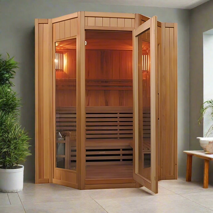 HL400SN Tiburon 4 Person Traditional Sauna