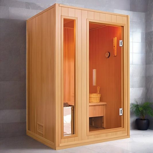 SunRay Saunas HL200SN Baldwin 2 Person Traditional Sauna
