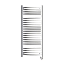 Load image into Gallery viewer, Broadway Collection® Wall-Mounted Electric Towel Warmer with Digital Timer in Polished Chrome