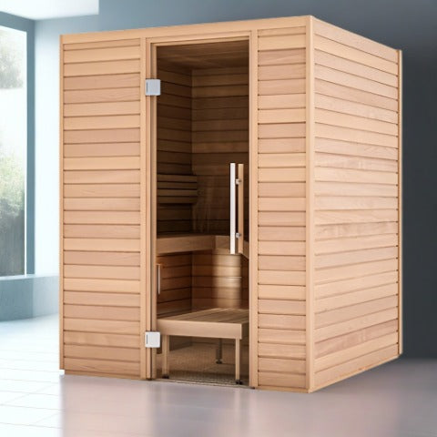 Auroom Baia Traditional Sauna In Luxury Bathroom