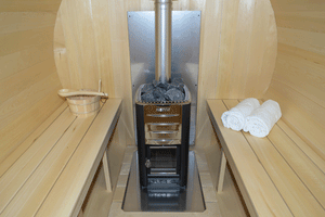 Almost Heaven Saunas Woodburning Sauna Heater Chimney Installation Kit