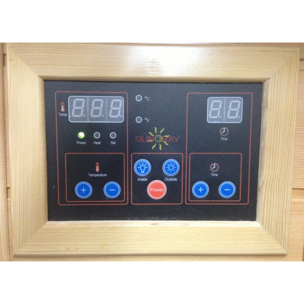 HL100K2 Barrett 1 Person FAR Infrared Sauna Digital Control
