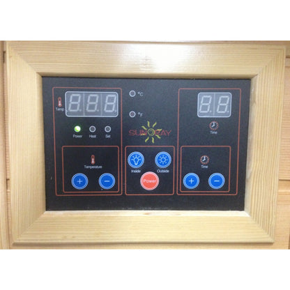 HL100K2 Barrett 1 Person FAR Infrared Sauna Digital Control